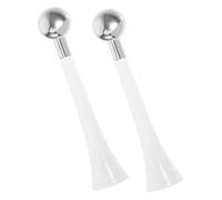 VALICLUD 2pièces Applicateur De Contour Des Yeux Têtes De Remplacement Pour Massage Facial Stick Pour Meilleurs Résultats De Soin Peau