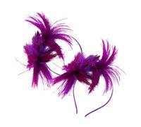 VALICLUD 2pièces Bandeau à Plumes Pour Femme Style Et Gitane Mini Pince à Chapeau Pour Halloween Thé Années