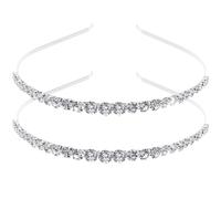 VALICLUD 2Pièces Bandeaux pour Garçon Fille Lot de Couronnes pour Fêtes et Événements Accessoires de Créatifs et Élégants pour Filles