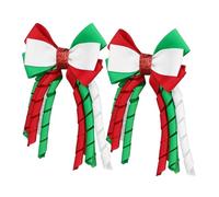 VALICLUD 2pièces Barrettes à Cheveux De Noël Décorations Pour Cheveux Pinces à Cheveux Couvre-chefs De Noël Pour Fêtes