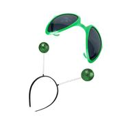 VALICLUD 2pièces Boppers Antenne Alien Avec Lunettes Accessoires De Déguisement Pour Adultes Pour Halloween Et Fêtes Thématiques