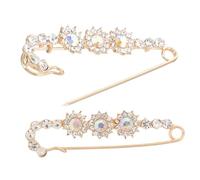 VALICLUD 2pièces Broche Vintage Avec Épinglette Pour Mariage Accessoire De Mode