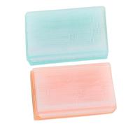 VALICLUD 2pièces Brosse De Bain Sensory Pour Garçon Fille Né Brosse à Shampooing Et Du Chevelu Avec Éponge Douce Accessoire Indispensable Pour Bain Massage Des Nourrissons