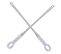 VALICLUD 2pièces Brosse De Nettoyage Pour Orteils à Long Manche Lot De Brosses Exfoliantes Pour Douche Pour Nettoyer Espaces Orteils