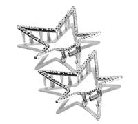 VALICLUD 2pièces Épingles à Cheveux Étoile Accessoires Cheveux Filles Ans Barrettes Pour Petites Filles Pinces Set