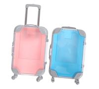 VALICLUD 2pièces Étui à Faux Cils Boîte De Rangement Pour Extensions De Cils Mini Valise Cadeau Boîte à Cadeaux Emballage Organisateur De Maquillage