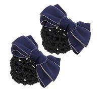 VALICLUD 2pièces Filets Pour Cheveux Avec Barrette Snood à Pince Pour Femme Couvre-chignon Pratique Et Élégant