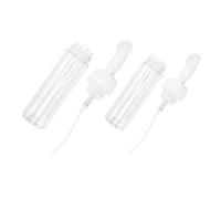 VALICLUD 2Pièces Flacon à Mousse Pinceau Distributeur de Moussant de Voyage et Récipients Transparents pour Lotions et Nettoyants