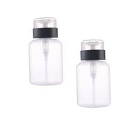 VALICLUD 2pièces Flacons Pompe pour Vernis à Ongles Flacon de Stockage Liquide avec Pompe de Distribution pour Dissolvant de Vernis à Ongles