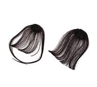 VALICLUD 2pièces Fringue Aérienne Pour Femme Frange à Clip Frange Pour Fille Adaptée Quotidien Fêtes Mariages