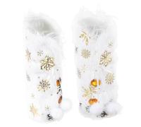 VALICLUD 2pièces Housse de Bouteille de Vin Flocon de Décor de Noël Manchon de Bouteille Accessoires de Vin