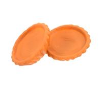 VALICLUD 2pièces Modèles De Pâte à Réalistes pour Accessoires De Cuisine Miniatures Décorations Alimentaires Plastique pour Maison Et Activités Créatives