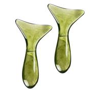 VALICLUD 2pièces Outil De Massage Gua Jade Pour Visage Et Grattage Manuel Pour Soulager La Tension Musculaire Et La Relaxation