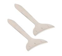 VALICLUD 2pièces Outil De Mesure Pour Paupières Règle De Mesure Yeux Acier Pour Eyeliner Et Positionnement De Sourcils Précision Et Évaluation