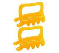 VALICLUD 2pièces Outils De Massage Du Dos Cire Abeille Masseurs De Cou Et Épaules Résine Outils De Massage Des Épaules Masseurs De Cou