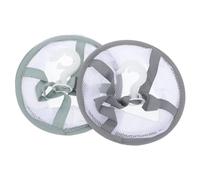 VALICLUD 2pièces Panier De Séchage Pour Éponges Maquillage Et Pinceaux Filet Suspendu Gris Pour Rangement Séchage Rapide Et Rangement Organisé Accessoires Esthétiques Polyvalents Pour Voyag