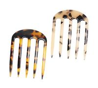 VALICLUD 2pièces Peigne à Épingle à Cheveux Et Peigne à Fourche à Cheveux Forme De u Lot Pour Femmes