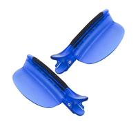 VALICLUD 2pièces Pinces à Cheveux Pour Extensions Séparation De Mèches Outils De Coiffure Plastique Pinces De Section Pour Cheveux Fournitures De Coiffure