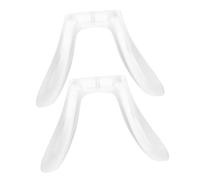 VALICLUD 2pièces Plaquettes Nasales Silicone Antidérapantes Pour Lunettes Coussinets Confortables Pour Activités Extérieures Et Sportives