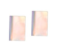 VALICLUD 2pièces Pochette De Passeport Transparente Multifonction Étui Pratique pour Cartes Identité Visa Et Billets De Voyage pour Déplacements