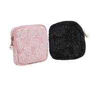 VALICLUD 2pièces Pochette Pour Serviettes Hygiéniques Lot De Compartiments De Rangement Portable Pour Tapis Allaitement Et Usage Extérieur