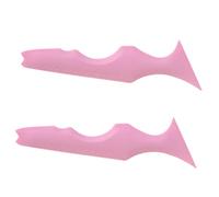 VALICLUD 2pièces Pochoirs Eyeliner Silicone Lot de Outils Maquillage Yeux Débutantes Gabarits Sourcils Fard à Paupières