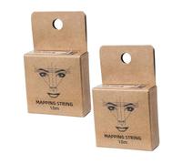 VALICLUD 2pièces Règle De Fil Pour Sourcils Brodés Outil De Microblading Kit Cartographie De Sourcils Linéale De Tatouage