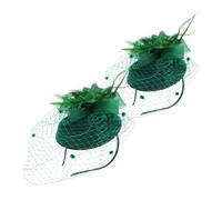 VALICLUD 2pièces Serre-tête à Plumes Orné pour Fêtes Bandeau à Plumes pour Tea Party Serre-tête Chic Raffiné