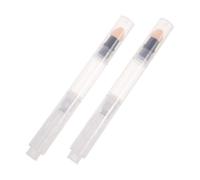 VALICLUD 2pièces Stylo Presse à Portable Avec Embout Éponge Applicateur De Maquillage Pour Voyages Pour Estomper Blush Et Fond De Teint