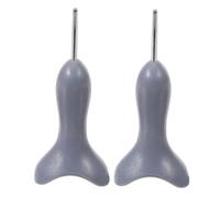 VALICLUD 2pièces Stylos Braille Pour Aveugles Outils Écriture Tactile Stylets Apprentissage Pour Écriture Braille Grise Accessoire Pour Éducation Et Communication