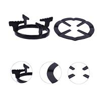 VALICLUD 2pièces Support De Casserole Pour Réchaud à Anneaux De Support De Wok Racks De Brûleur De Cuisine Pour Pots Et Poêles