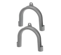 VALICLUD 2pièces Support u Pour Tuyau De Vidange De Machine à Laver Collier De Serrage Et Crochet Pour Tuyaux De Vidange