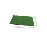 VALICLUD 2pièces Tapis Herbe pour Tortue avec Rampe Gazon Artificiel pour Aquarium Plateforme Flottante pour Reptiles Simulation De Pelouse pour Tortues