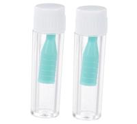 VALICLUD 2pièces Ventouse Pour Lentilles Rgp Avec Bouteille Outil Insertion Et Retrait De Lentilles Lot Pour Usage Domestique Et Voyage Vert