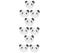 VALICLUD 3 Ensembles Broche Panda Détail Soigné Jolie Broche Accessoires De Costume Décoration Unique Trésor National Créative Artisanale 3 pièces * 3