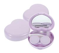 VALICLUD 3 Ensembles Étui à Lentilles de Contact Voyage Étuis avec Boîte Compacte pour Lentilles pour Éviter Fuites