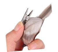 VALICLUD 3 Ensembles Ornements Oiseaux Artificiels Plumes Décoration Réaliste pour Jardin Fête Et Intérieur Couleurs Aléatoires Couleur Aléatoire 4 Pièces * 3