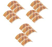 VALICLUD 3 Ensembles Peigne Forme Côté Pour Policier Mariage Invité Style De Mariée Bien Accessoires De Cheveux Démêler Filles Fantaisie Casque Féminin Plastique 6 Pièces * 3