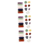 VALICLUD 3 Ensembles Pierre De Yoga En Cristal Chakra Cristaux Pour Quartz Décoration Pierres De Cristal Pierre De Cristal Naturel Pierres De Pierre Naturelle 14 Pièces * 3