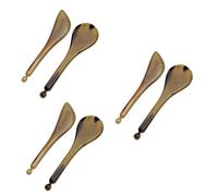 VALICLUD 3 Ensembles Stylo De Massage À D'acupoint Masseur À Main Stylo De Soin Des Points D'acupuncture Tenue À La Main De Massage Beauté Corne De Yak 2 Pièces * 3