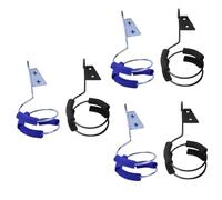 VALICLUD 3 Ensembles Support De Sèche-cheveux Sèche Cheveux Rouleau Cheveux Étagère De Sèche-cheveux Murale Support D'anneau De Sèche-cheveux Acier Inoxydable 2 Pièces * 3