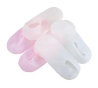 VALICLUD 3 Paires couvertures de trempage des pieds hommes chaussettes Se soucier chaussettes femmes couvre-pieds fournitures hydratantes pour les pieds Gel de silice