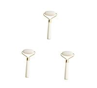 VALICLUD 3 Pièces Appareil De Beauté Jade Roller Soin De La Peau Du Rouleau Pour Le Visage Outil De Massage Des Fascias Naturel Masseur Façonner Le Visage Massage Au Jade