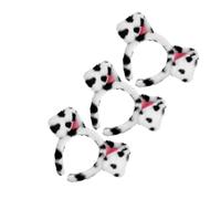 VALICLUD 3 pièces Bandeau Oreilles Chien Dalmatien Accessoire Cosplay Doux et Léger pour Garçons et Filles pour Fêtes à Thème Animal et Déguisements