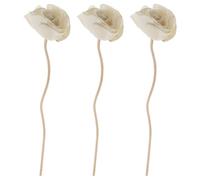 VALICLUD 3 pièces Bâtons de Diffuseur Arômes Fleur Bâtonnets Rotin Naturel pour Huile Essentielle Bâtons de Diffuseur Sèche pour Parfum Ambiance Décoration Intérieure Aromatique
