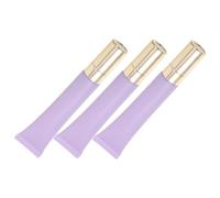 VALICLUD 3 Pièces Bouteille de sérum à la pour les yeux Ride tubes œil petit de cosmétiques vide outil de de maquillage pp Violet,mauve