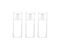 VALICLUD 3 pièces Bouteille Lotion Lot de Flacons Pression Réutilisables pour Voyage Portable Distributeur Vide pour Toner et Eau Nettoyante et Léger pour Soins Quotidiens