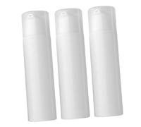 VALICLUD 3 pièces Bouteilles de Voyage PP à Pompe Vide pour Crèmes Lotions Cosmétiques Légères et Portables