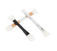 VALICLUD 3 pièces Brosse Applicateur de Masque Silicone à Double Extrémité Outils de Mélange Pratiques pour Soins Peau