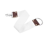 VALICLUD 3 Pièces chiffon à aiguiser ceinture de barbier sangle de rasoir de barbier sangle d'affûtage cuir de coiffeur cuir de rasoir sangle de coiffeur en tissu Beige